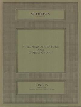 Item #75-0568 European Sculpture and Works of Art. Day of Sale 3 July, 1986. Auction #5491. Lot...
