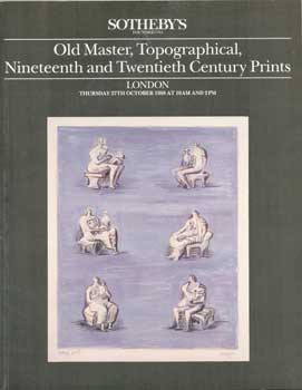 Item #75-0643 Old Master, Topographical, Nineteenth and Twentieth Century Prints, London. Sale...