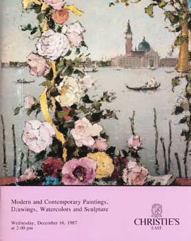 Item #75-0657 Modern and Contemporary Paintings, Drawings, Watercolors and Sculpture, New York....