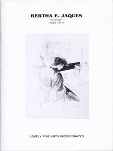 Item #75-0683 Bertha E. Jaques: An Exhibition of Prints and Drawings, 1970. Bertha E. Jaques, Oak...