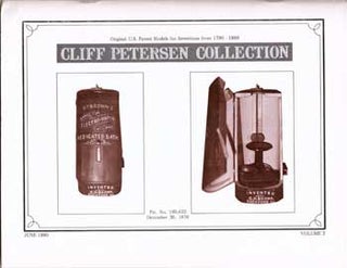 Item #75-0687 Cliff Peterson Collection, Original U.S. Patent Models for Inventions from...