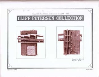 Item #75-0689 Cliff Peterson Collection, Original U.S. Patent Models for Inventions from...