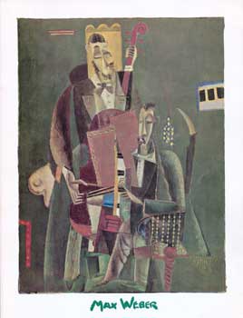 Item #75-0726 Max Weber: First Comprehensive Retrospective Exhibition in the West, of oils...