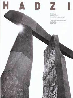 Item #75-0771 Dimitri Hadzi: A Retrospective, 1982. Dimitri Hadzi, Toledo