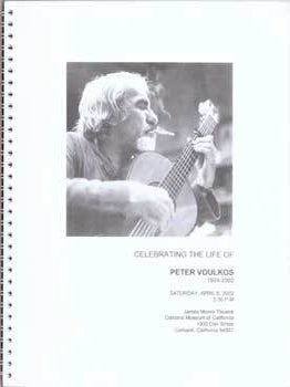 Item #75-0819 Celebrating the Life of Peter Voulkos, 1924-2002: Saturday, April 6, 2002, 5:30...