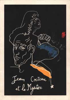 Item #75-0887 Invitation to an event for Jean Cocteau's new exhibition from Jacques Chirac's...