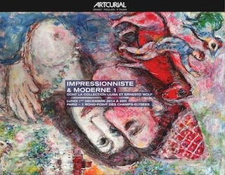 Item #75-0927 Impressionniste & Moderne 1, Dont la Collection Liuba et Ernesto Wolf, lot #s...