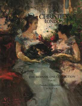 Item #75-0971 The Bernasconi Collection, Part III, Lot #s 2-253, Sale #3979. Christie's