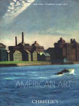 Item #75-0975 American Art, Lot #s 1-140, Sale #2707. Christie's