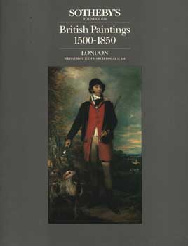 Item #75-1047 British Paintings 1500-1850, lot #s 1-140, sale # 4361; sale date March 12, 1986....