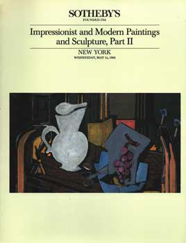 Item #75-1095 Impressionist And Modern Paintings And Sculpture, Part II, lot #s 201-295, sale...