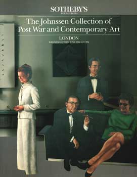Item #75-1096 The Johnssen Collection of Post War And Contemporary Art, lot #s 501-584, sale...