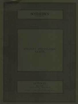 Item #75-1097 Ancient And Islamic Coins, lot #s 1-694, sale #5057/67, May 20, 1986. Sotheby's