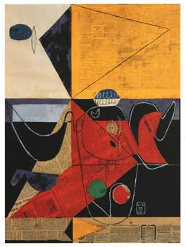 Item #75-1118 Le Corbusier, Drawings, Collages, & Gouaches: 1928-1962, March 6-April 19, 2003....