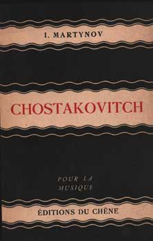 Item #75-1541 Chostakovitch. I. Martynov