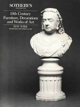 Item #75-1866 19th Century Furniture, Decorations and Works of Art, November 26, 1986, Sale...