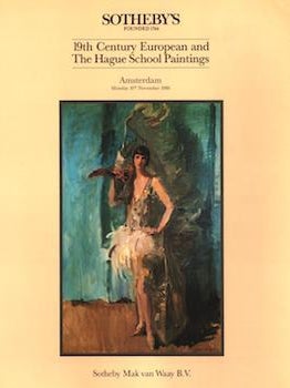 Item #75-1888 19th Century European and The Hague School Paintings; November 10, 1986, Sale #442,...