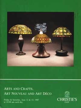 Arts and Crafts, Art Nouveau and Art Deco, June 12-13, 1987, Lot #s 1-620, Sale #6367. Christie's.