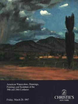 Item #75-1927 American Watercolors, Drawings, Paintings and Sculpture of the 19th and 20th...