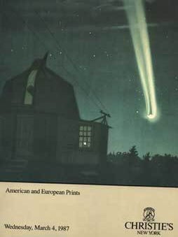 Item #75-1929 American and European Prints, March 4, 1987, Lot #s 1-357, Sale #6336. Christie's