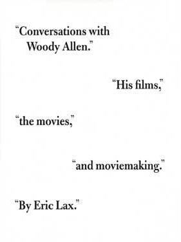 Item #75-2136 Conversations with Woody Allen. Woody Allen Eric Lax