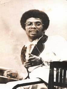 Item #75-2336 Postcard with plate of musician Herbie Hanock. Jean Michel Photographie B. Keita