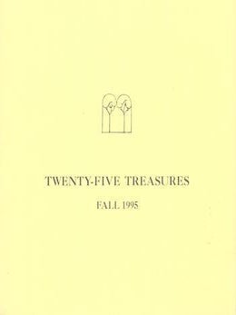 Item #75-3224 Twenty-Five Treasures, September 6-October 7, 1995. Campbell-Thiebaud Gallery