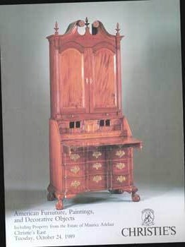 Item #75-4727 American Furniture, Paintings and Decorative Objects. Oct. 24, 1989, Sale # 6893,...
