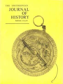 Item #75-4874 The Smithsonian Journal of History, Vol. 1, No. 4, Winter 1967 (incl. Alexander...