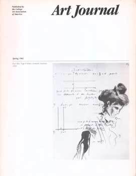 Item #75-5218 Art Journal, Spring 1982 Vol. 42 No. 1(Themes: School of Art, Yale; Present Coverns...