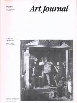 Item #75-5221 Art Journal, Winter 1984 Vol. 44 No. 4 (Themes: American Art; Synaesthesia and...