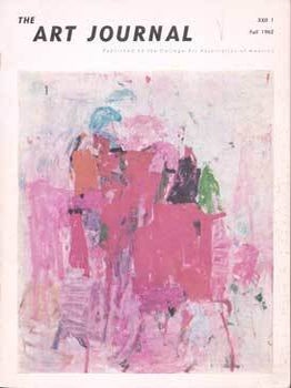 Item #75-5224 The Art Journal, Fall 1962 Vol. XXII No. 1 (Themes: Legacy of Bauhaus; Leger's...