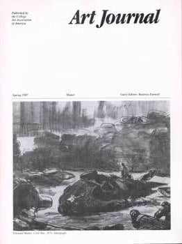 Item #75-5225 Art Journal, Spring 1985 Vol. 44 No. 1(Themes: Manet). Beatrice Farwell, Rose Weil