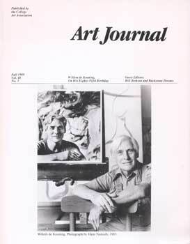 Item #75-5261 Art Journal, Fall 1989 Vol. 48, No. 3, (Themes: Willem de Kooning, On His...