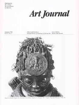 Item #75-5263 Art Journal, Summer 1988 Vol. 47, No. 2, (Themes: Object and Intellect:...