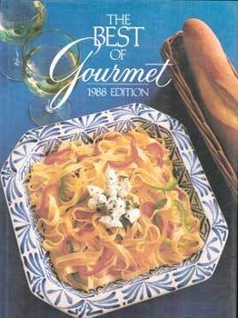 Item #75-6715 The Best of Gourmet, 1988 Edition: All of the Beautifully Illustrated Menus from...