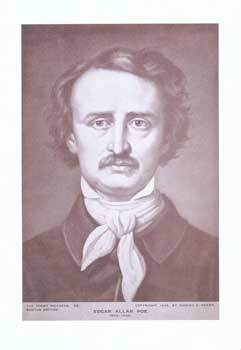 Item #75-6991 Portrait of Edgar Allan Poe, 1809-1849: The Perry Pictures 33. The Perry Pictures,...