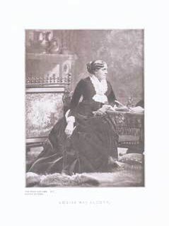 Item #75-6997 Portrait of Louisa May Alcott: The Perry Pictures 57. The Perry Pictures, Boston