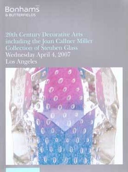 Item #75-7056 20th Century Decorative Arts including the Joan Callner Miller Collection of...