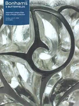 Item #75-7059 Important Lalique Glass from a Private Collection. Jun. 27, 2004, Sale # 7552N, Lot...