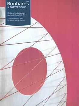 Item #75-7069 Modern, Contemporary and latin American Art. Nov. 9, 2003, Sale # 7470U, Lot #s...