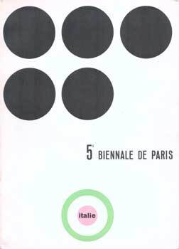 Item #75-7506 5e Biiennale de Paris, Section Italienne, Musee d'Art Moderne de La Ville de...