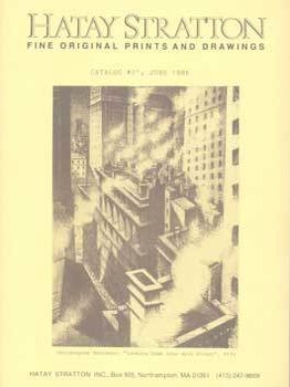 Item #75-7754 Hatay Stratton Inc. Fine Original Prints and Drawings, Catalog #27, June 1986....