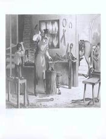 Interior Scene: Blacksmith | Library of Congress