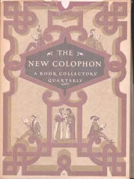 Item #75-8747 The New Colophon: A Book Collector's Quarterly. Volume II, Part 5, January 1949....