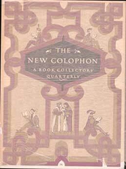 Item #75-8748 The New Colophon: A Book Collector's Quarterly. Volume II, Part 5, January 1949....