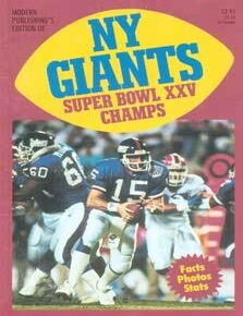 Item #75-8890 NY Giants Super Bowl XXV Champs: Facts Photos Stats. (Modern Publishing's Edition). Dan Abramson.