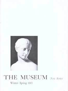 Item #75-9079 The Museum, New Series, Volume 17, Nos. 1 & 2, Winter-Spring 1965: "... So...