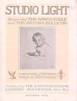 Item #75-9459 Studio Light: Incorporating the Aristo Eagle and the Artura Bulletin. The Eastman Kodak Company.