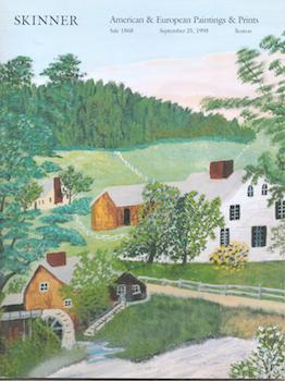 Item #75-9472 American & European Paintings & Prints. September 25, 1998. SN 2018 Lots # 1-485....